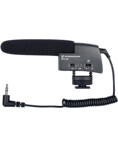 Microfon pentru camera Sennheiser - MKE 400, negru - 1