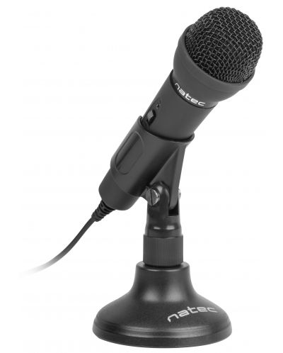 Microfon Natec - Adder, negru - 2