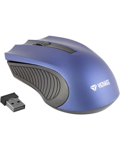 Mouse Yenkee - 2015BE, optic, fără fir, albastru - 2