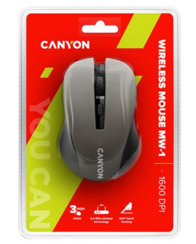 Mouse Canyon - MW-1,  optic, wireless, gri - 3