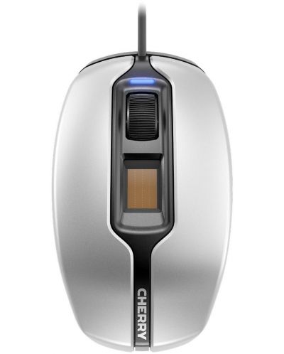 Mouse Cherry - MC 4900, optic, argintiu/gri - 1