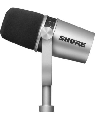 Microfon Shure - MV7, argintiu - 3