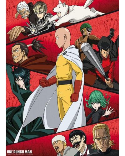 GB eye Animation Mini Poster: One Punch Man - Gathering of Heroes - 1