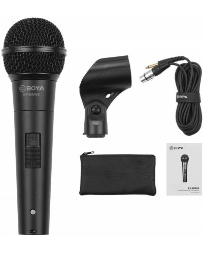 Microfon Boya - BY-BM58, negru - 4