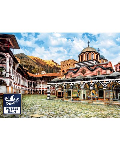 Mini puzzle Black Sea de 54 piese - Manastirea „Sf. Ivan Rilski” - 2