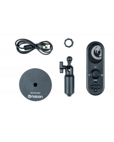 Microfon Nacon - PC Streaming, negru - 3