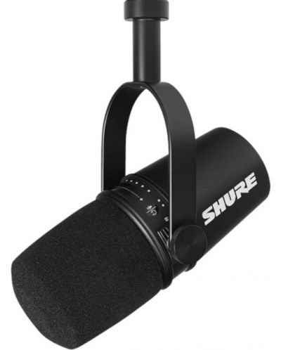 Microfon Shure - MV7, negru	 - 1