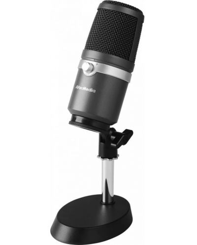 Microfon AverMedia - Live Streamer AM310, gri/negru - 2