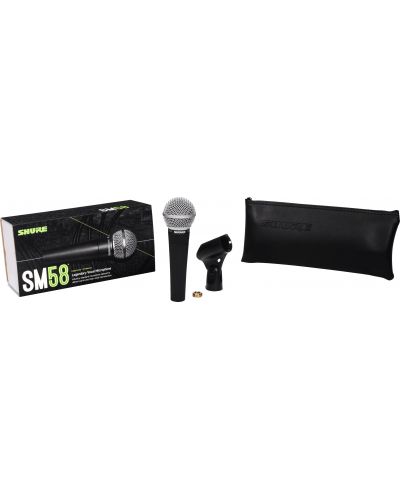 Microfon Shure - SM58-LCE, negru - 6