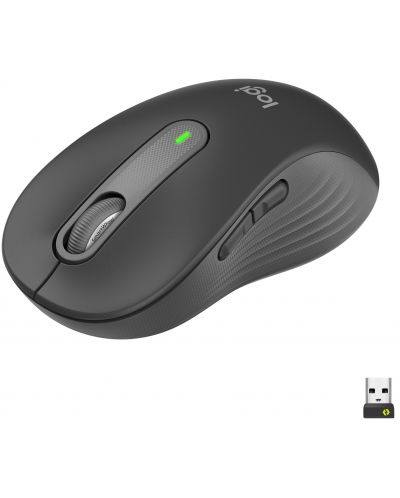 Mouse  Logitech - Signature M650 L, optic, wireless, negru	 - 1