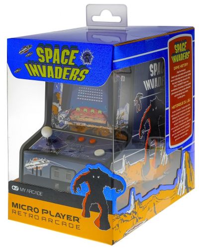 Consolă retro mini My Arcade - Space Invaders Micro Player (Premium Edition) - 2