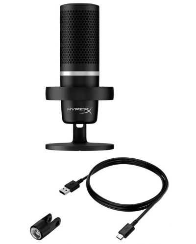 Microfon HyperX - DuoCast, negru - 5