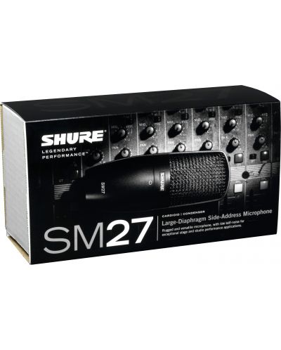 Microfon Shure - SM27, negru	 - 5