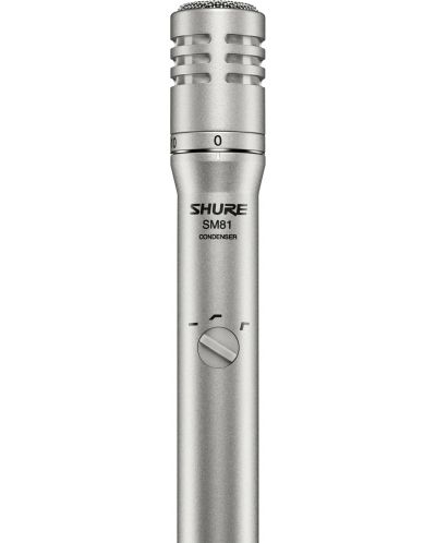 Microfon Shure - SM81, argintiu - 1