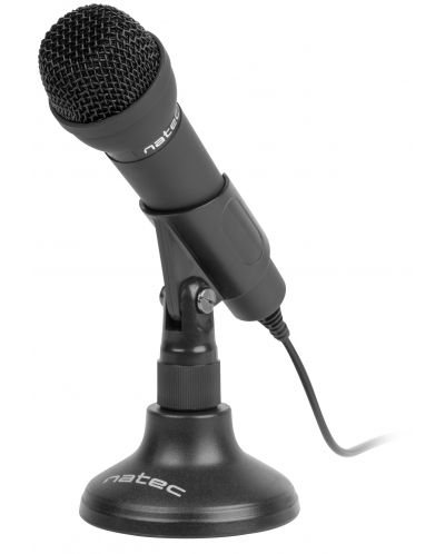 Microfon Natec - Adder, negru - 1