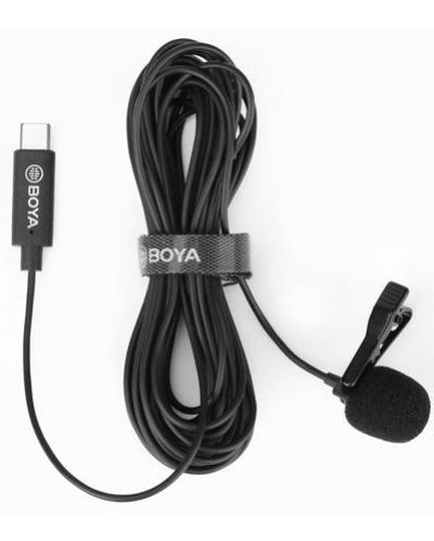 Microfon Boya - By M3, negru - 2