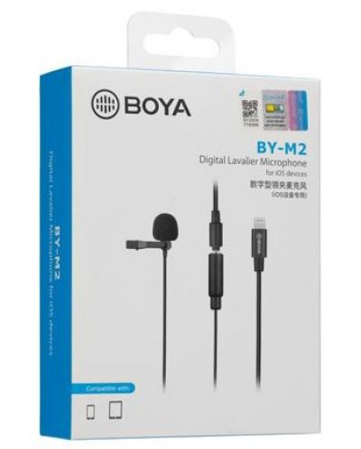 Microfon Boya -By M2, negru - 2