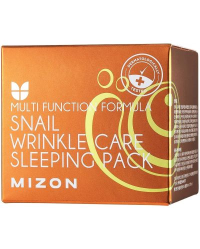 Mizon Snail Repair Mască de față de noapte Wrinkle Care, 80 ml - 2