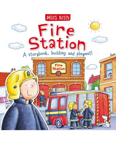 Mini Convertible Playbook: Fire Station (Miles Kelly) - 1