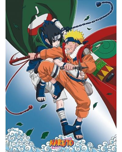 Mini poster ABYstyle Animation: Naruto - Naruto vs Sasuke - 1