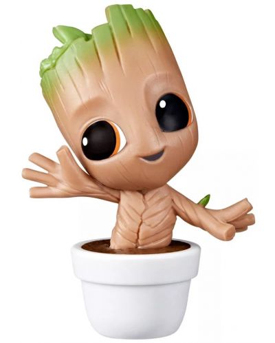 Mini figurină Hasbro Marvel: Guardians of the Galaxy - Potted Groot - 1