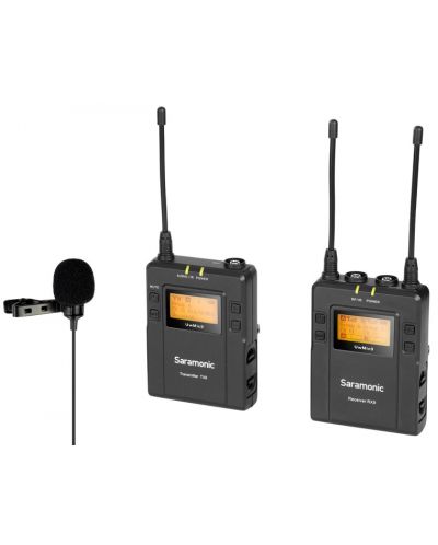 Microfon Saramonic - UwMic9 Kit1 UHF, wireless, negru	 - 3