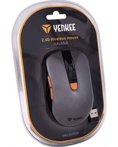 Mouse Yenkee - 2025SR, optic, fără fir, argintiu - 4