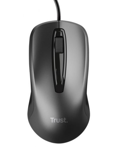 Mouse Trust - Basics, optic, negru - 1