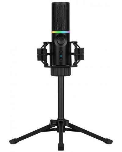Microfon Streamplify - Microfon RGB, negru - 1