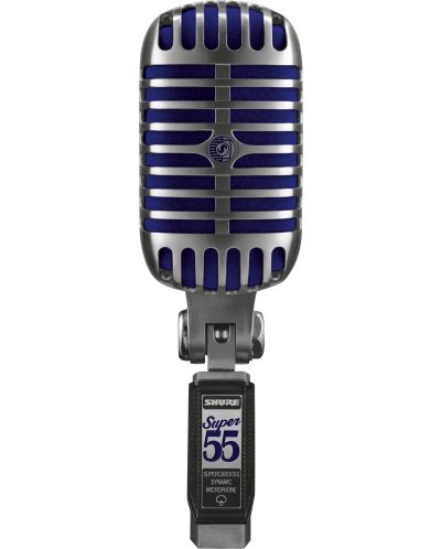 Microfon Shure - SUPER 55, argintiu - 6