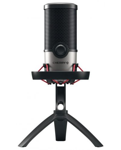 Microfon Cherry - UM 6.0 Advanced, argintiu/negru - 1