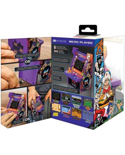 Consolă retro mini My Arcade - Data East 300+ Micro Player - 3
