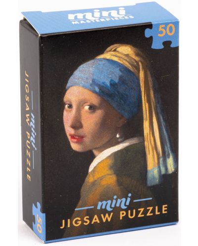 Mini puzzleProfessor Puzzle din 50 de piese - Mini capodopere, sortiment - 6