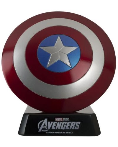 Mini replica Eaglemoss Marvel: Captain America - Captain America's Shield (Hero Collector Museum) - 1