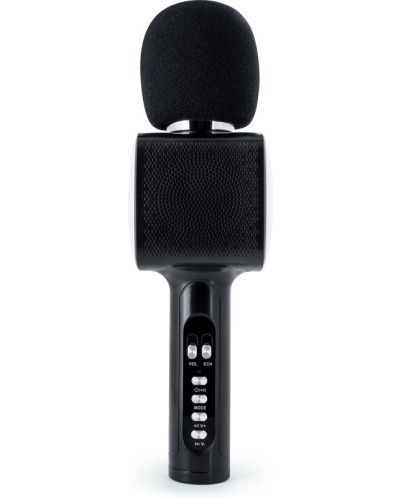 Microfon Big Ben- cu efecte, fără fir, negru - 3