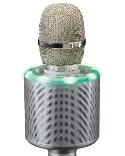 Microfon Lenco - BMC-085SI, wireless, argintiu - 2