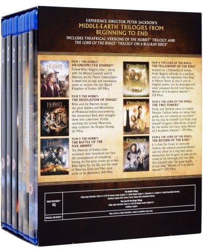 Middle Earth - Six Film Theatrical Version (Blu-Ray)	 - 2