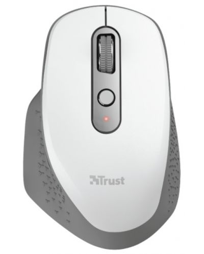 Mouse Trust - Ozaa, optica, wireless, alb - 1