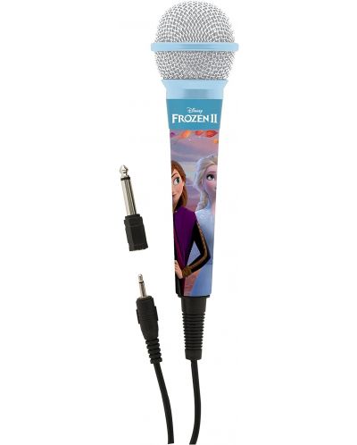 Microfon Lexibook - Frozen MIC100FZ, albastru - 2