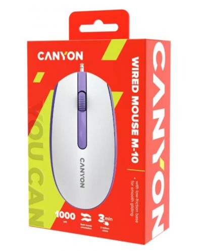 Mouse Canyon - CNE-CMS10WL, optic, White lavender - 5