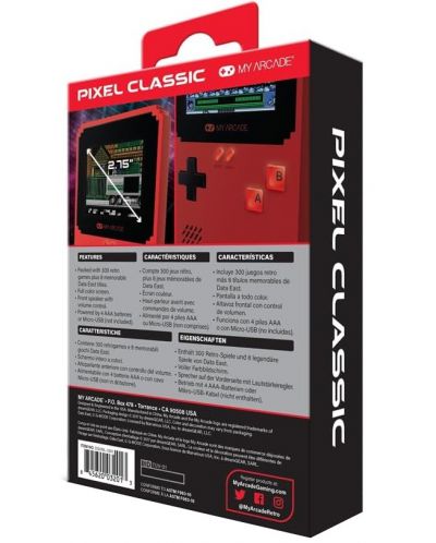 Consolă mini My Arcade - Data East 300+ Pixel Classic - 4