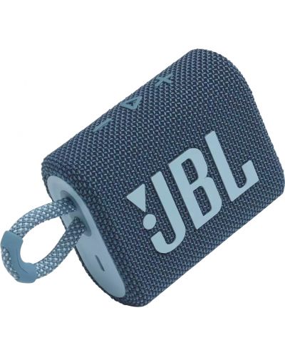 Mini boxa JBL - Go 3, albastra - 1