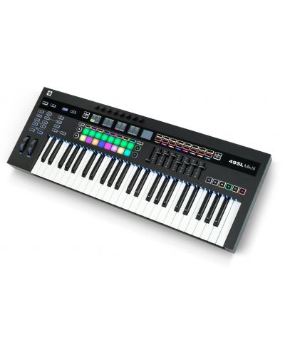 MIDI controler Novation - 49SL MKIII, negru - 2