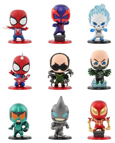 Mini-figurină Hot Toys Marvel: Spider-Man, Cosbi, Blind Box