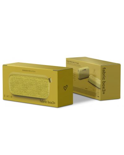 Mini boxa Energy Sistem - Fabric Box 3+ Trend, kiwi - 6