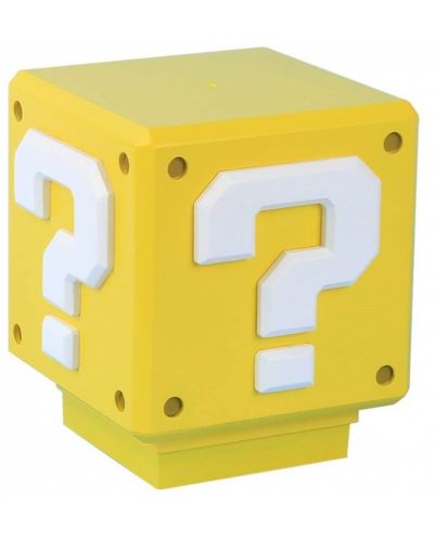 Mini lampa Paladone Nintendo Super Mario - Question Block - 1