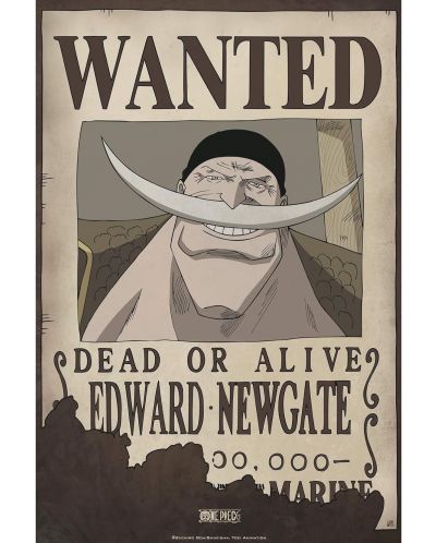 Mini poster  GB eye Animation: One Piece - Wanted Whitebeard	 - 1