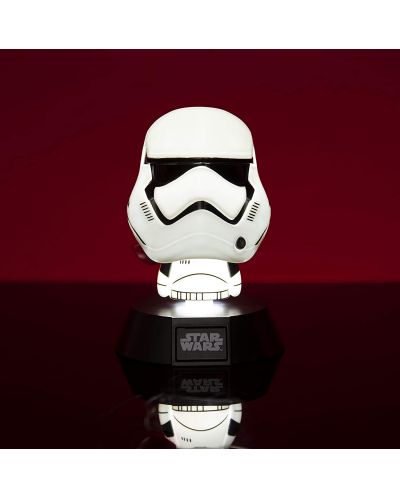 Mini lampa Paladone Star Wars - First Order Stormtrooper Icon - 3