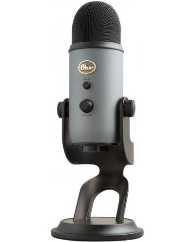 Microfon Blue - Yeti, negru/gri - 1