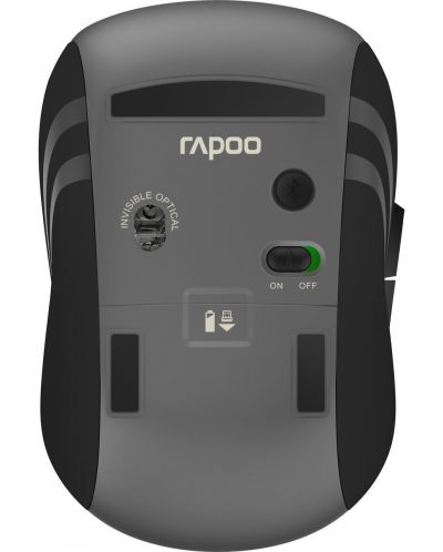 Mouse RAPOO - MT 350 Multi-mod, optic, wireless, negru  - 3